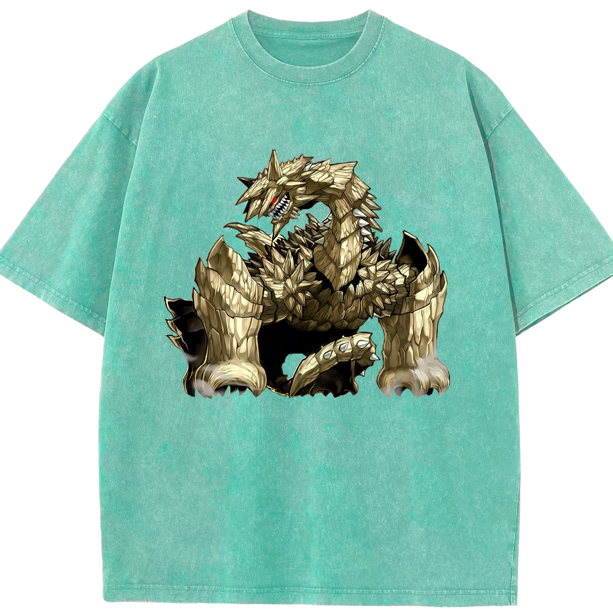 （画像用） 遊☆戯☆王 Yu-Gi-Oh! 綿100% ヴィンテージ風 半袖Tシャツ（フロントプリント）